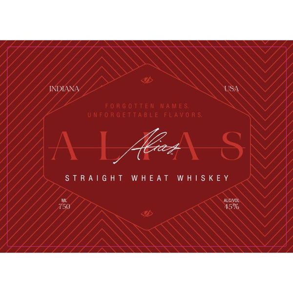 Alias Straight Wheat Whiskey - Main Street Liquor
