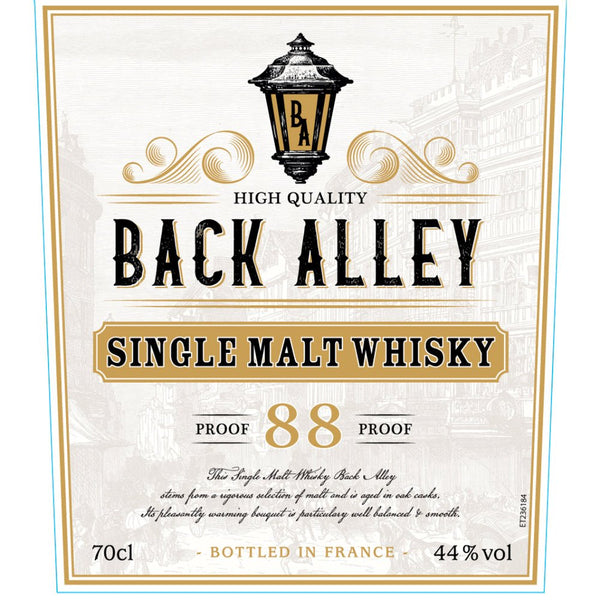 Back Alley Single Malt Whisky - Main Street Liquor
