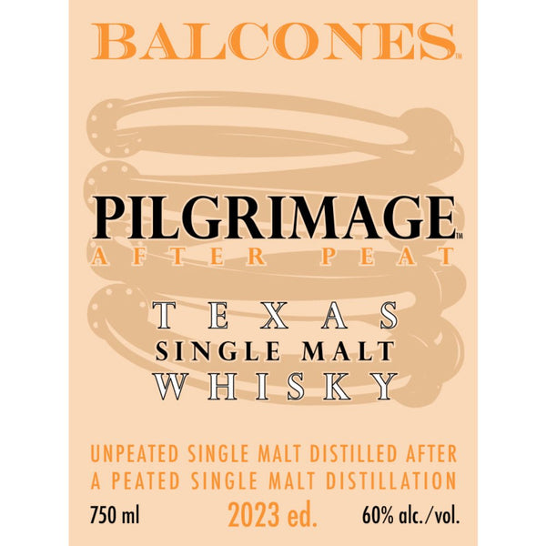 Balcones Pilgrimage After Peat Single Malt Whisky 2023 Edition - Main Street Liquor