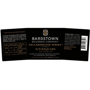 Bardstown Bourbon Collaborative Series Foursquare Blended Whiskey - Main Street Liquor