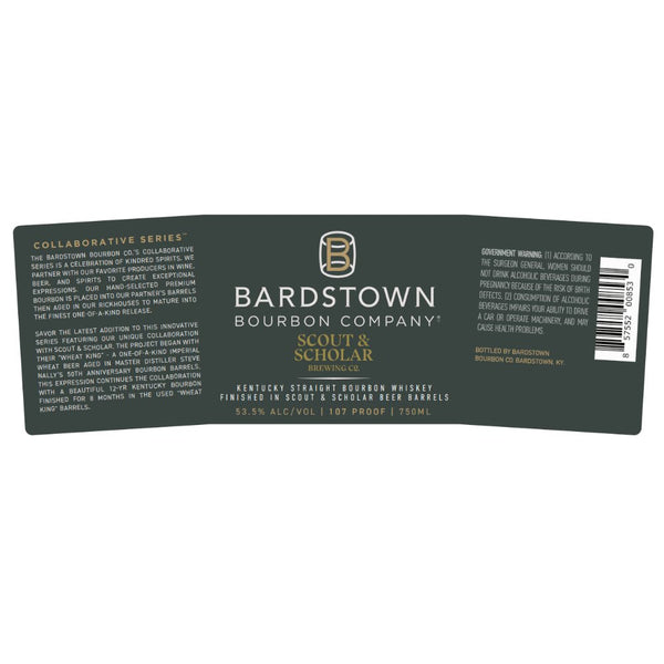 Bardstown Bourbon X Scout & Scholar Bourbon Whiskey - Main Street Liquor