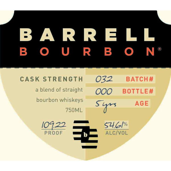 Barrell Bourbon Batch 032 - Main Street Liquor