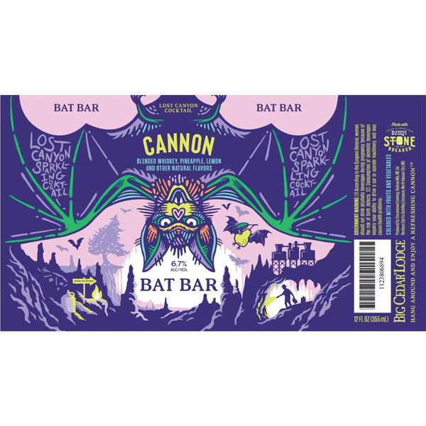 Bat Bar Cannon Sparkling Cocktail - Main Street Liquor