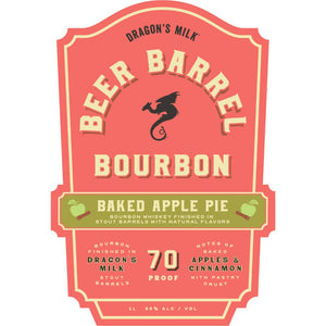 Beer Barrel Bourbon Baked Apple Pie - Main Street Liquor