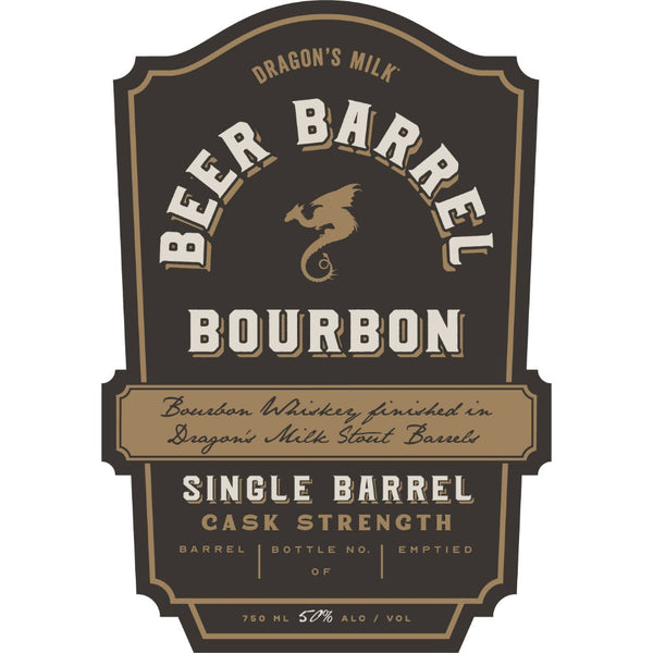 Beer Barrel Bourbon Single Barrel Cask Strength - Main Street Liquor