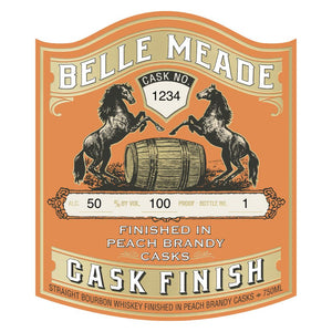 Belle Mead Peach Brandy Cask Finish - Main Street Liquor