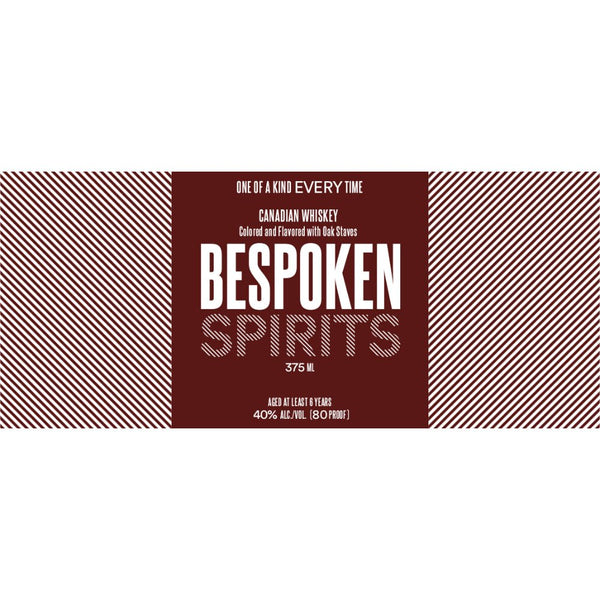 Bespoken Spirits Canadian Whiskey 375ml - Main Street Liquor