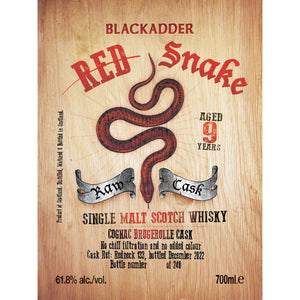 Blackadder Red Snake 133 - Main Street Liquor