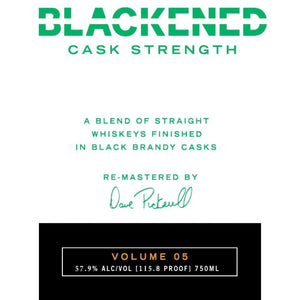 Blackened Cask Strength Volume 05 by Metallica - Main Street Liquor