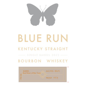 Blue Run 'Best Time of the Year' Single Barrel Bourbon 2023 - Main Street Liquor
