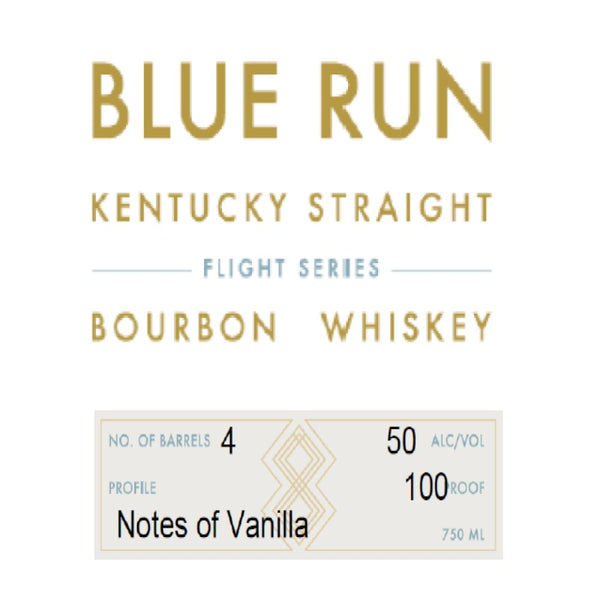 Blue Run Flight Series Kentucky Straight Bourbon - Main Street Liquor