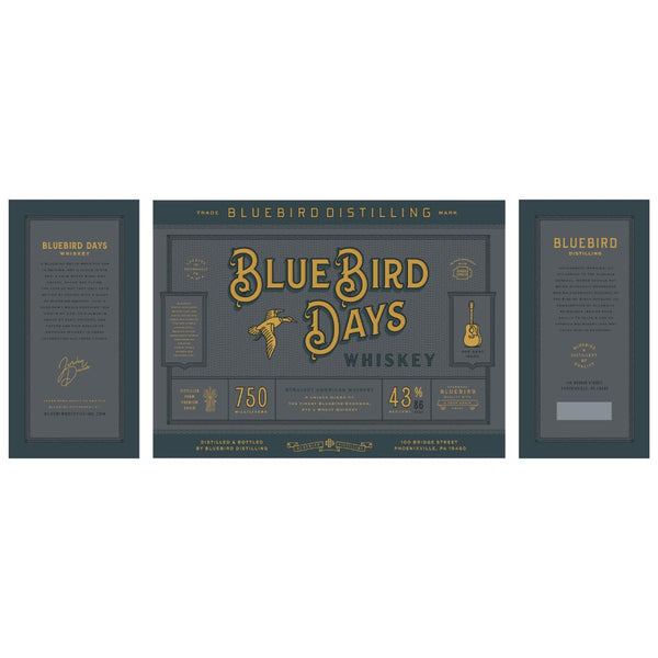 Bluebird Days Whiskey by Jordan Davis - Main Street Liquor
