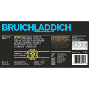 Bruichladdich 30 Year Old - Main Street Liquor