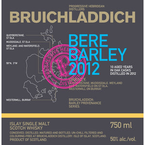 Bruichladdich Bere Barley 2012 - Main Street Liquor