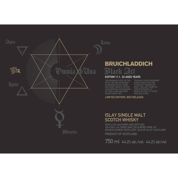 Bruichladdich Black Art Edition 11.1 Aged 24 Years - Main Street Liquor