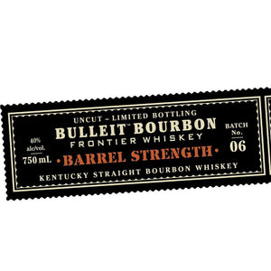 Bulleit Bourbon Barrel Strength - Main Street Liquor