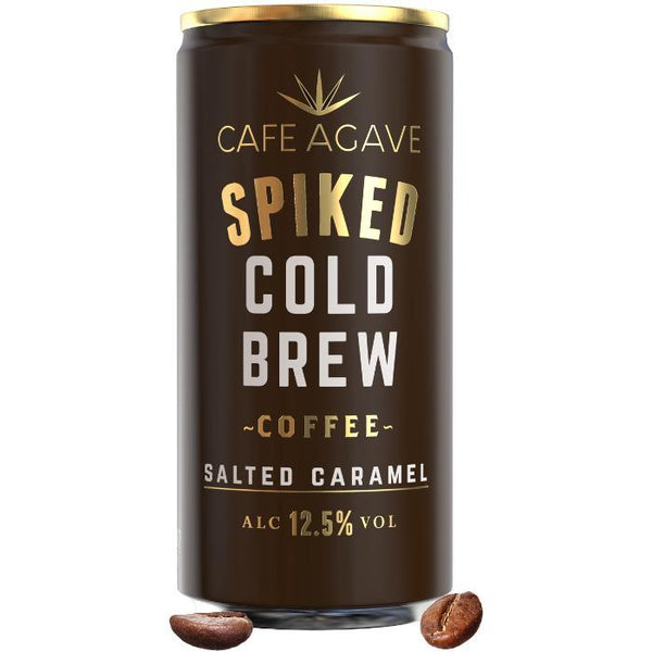 Cafe Agave Spiked Cold Brew Coffee Salted Caramel | 4 Pack - Main Street Liquor