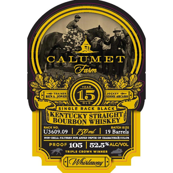 Calumet Farm 15 Year Old Bourbon - Main Street Liquor