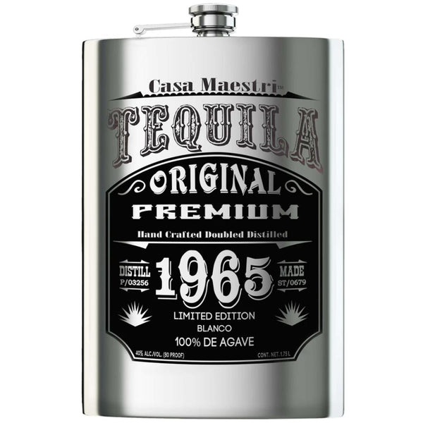 Casa Maestri Flask Edition Blanco Tequila 1.75L - Main Street Liquor