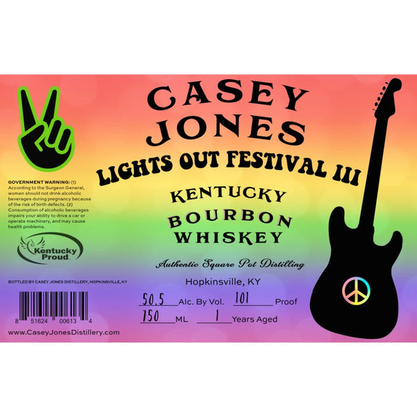 Casey Jones Lights Out Festival III Kentucky Bourbon - Main Street Liquor