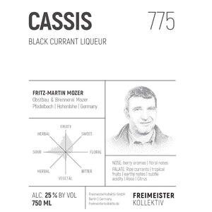 Cassis 775 Black Currant Liqueur - Main Street Liquor
