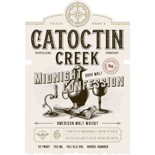 Catoctin Creek Midnight Confession American Malt Whiskey - Main Street Liquor