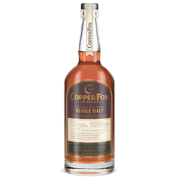 Copper Fox Original American Single Malt Whisky - Main Street Liquor