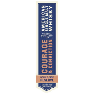 Courage & Conviction Double Cask Reserve American Single Malt Whisky - Main Street Liquor