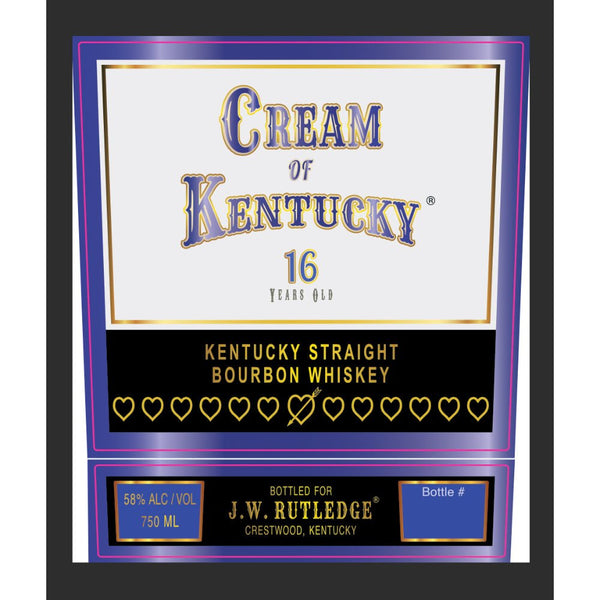 Cream Of Kentucky 16 Year Old Bourbon - Main Street Liquor