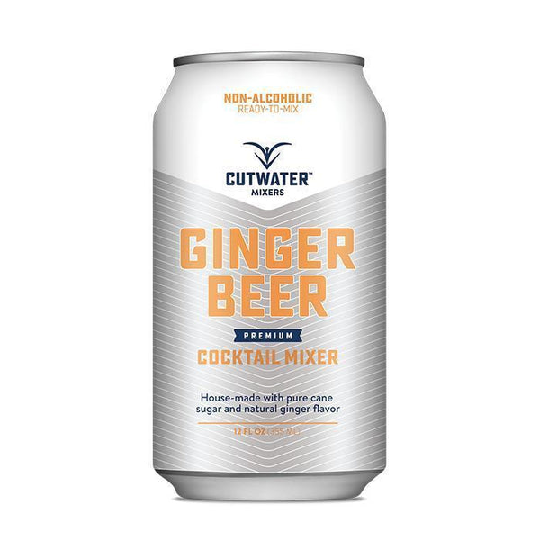 Cutwater Spirits Ginger Beer Mixer (4 Pack – 12 Ounce Cans) - Main Street Liquor