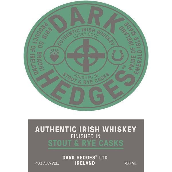 Dark Hedges Irish Whiskey Finished in Stout & Rye Casks - Main Street Liquor