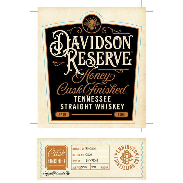 Davidson Reserve Honey Cask Finished Whiskey - Main Street Liquor