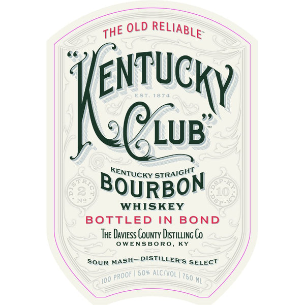 Daviess County Kentucky Club Bottled In Bond Bourbon - Main Street Liquor