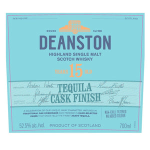 Deanston 15 Year Old Tequila Cask Finish - Main Street Liquor