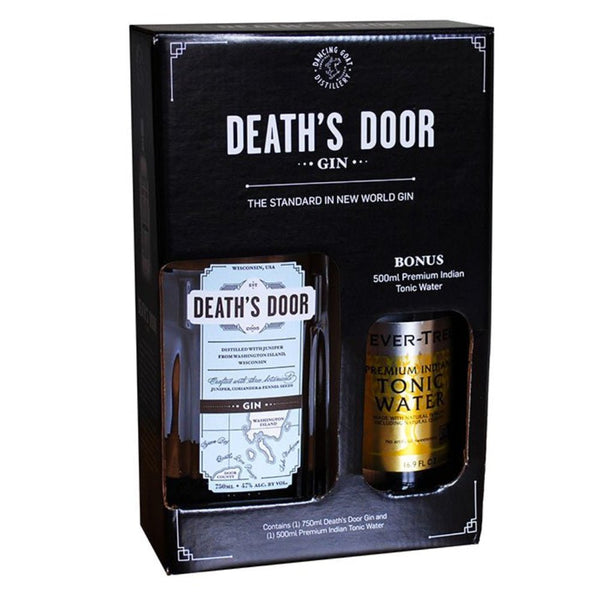 Death's Door Gin Gift Set With Premium Indian Tonic Water. - Main Street Liquor