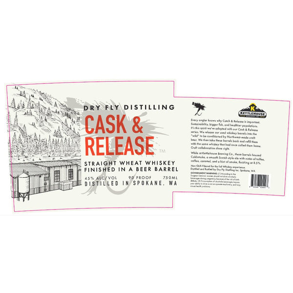 Dry Fly Cask & Release Kettlehouse Beer Barrel Finished - Main Street Liquor