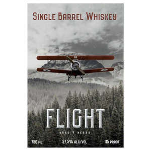 Flight Single Barrel Whiskey - Main Street Liquor