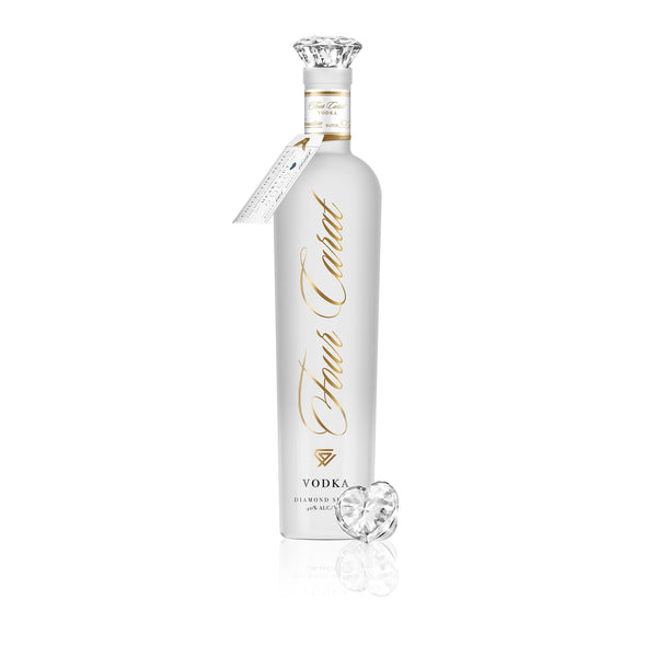Four Carat Vodka Collectors Edition With Diamond Cut Closure - Main Street Liquor