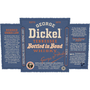 George Dickel Bottled In Bond No. 3 2021 Release - Main Street Liquor