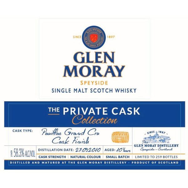 Glen Moray The Private Cask Collection - Main Street Liquor