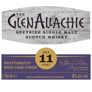 GlenAllachie 11 Year Old Grattamacco Wine Cask Finish - Main Street Liquor