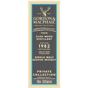 Gordon & Macphail 1982 Glen Mhor 40 Year Old - Main Street Liquor