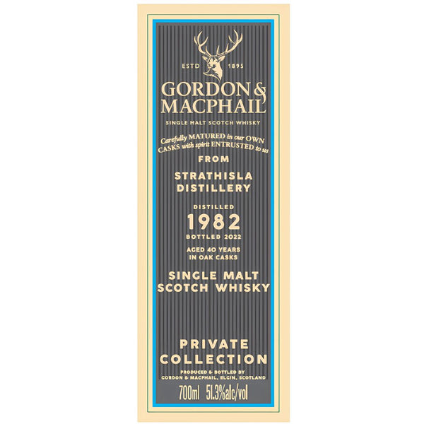 Gordon & Macphail 1982 Strathisla 40 Year Old Private Collection - Main Street Liquor