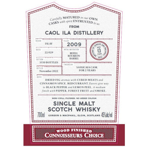 Gordon & MacPhail Caol Ila 13 Year Old Connoisseurs Choice 2009 - Main Street Liquor
