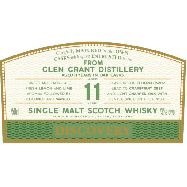 Gordon & Macphail Glen Grant 11 Year Old Discovery - Main Street Liquor