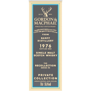 Gordon & Macphail The Recollection Series #2 46 Year Banff Distillery - Main Street Liquor