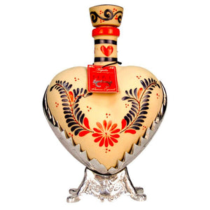 Grand Love Ceramic Red Heart Extra Anejo 1.75L - Main Street Liquor
