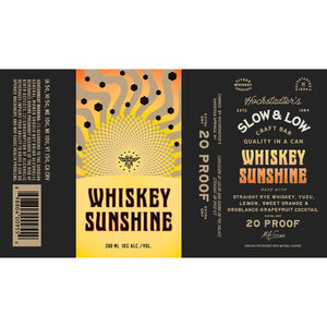 Hochstadter's Slow & Low Whiskey Sunshine - Main Street Liquor