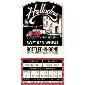 Holladay 6 Year Old Bottled in Bond Soft Red Wheat Straight Bourbon - Main Street Liquor