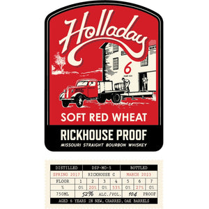 Holladay 6 Year Old Soft Red Wheat Rickhouse Proof Straight Bourbon - Main Street Liquor